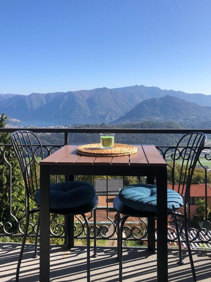 Casa Sol Y Sombra Lejlighed Cademario Eksteriør billede